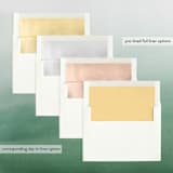 "New Year, Same Us" - Retired Holiday Cards in Midnight by Olivia Goree - Envelope Liners