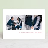 "Snowy Frames" - Retired Holiday Cards in Cherry by Jessica Maslyn - Front