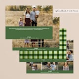 "sweet and classic" - Retired Holiday Cards in Sage by Abi de Leon - Back of Card
