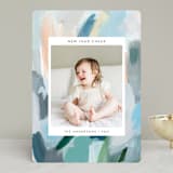 "Paint Palette Cheer" - Retired Holiday Cards in Pastel by Nicole Walsh - Front