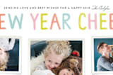 "Cheer for a New Year" - Retired Holiday Cards in Candy by Kelly Nasuta - Close-Up