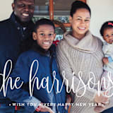 "Whimsy Family" - Retired Holiday Cards in Marshmallow by Iba Aziz - Close-Up