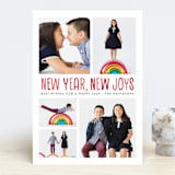 "New Joys" - Retired Holiday Cards in Holly by Kelly Nasuta - Front