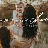 "new cheer" - Retired Holiday Cards in Snow by Anna Elder - Close-Up