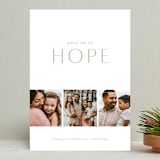 "Hold on to Hope" - Retired Holiday Cards in Natural by Erin L. Wilson - Front