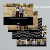 "New Year Same Us" - Retired Holiday Cards in Mist by Hooray Creative - Back of Card