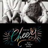 "Cheers glow" - Retired Holiday Cards in Midnight by Alethea and Ruth - Close-Up