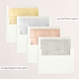 "Celebrating Gratitude" - Retired Holiday Cards in Noir by Lisa Assenmacher - Envelope Liners