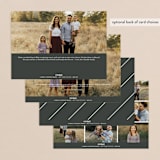 "Blessings" - Retired Holiday Cards in Coal by Kasia Labocki - Back of Card