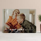 "fresh script" - Retired Holiday Cards in Starlight by Susan Zinader - Front