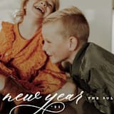 "fresh script" - Retired Holiday Cards in Starlight by Susan Zinader - Close-Up