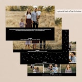 "Everything New" - Retired Holiday Cards in Snow by Michelle Taylor - Back of Card