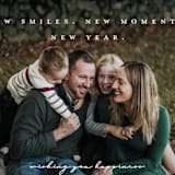 "Everything New" - Retired Holiday Cards in Snow by Michelle Taylor - Close-Up