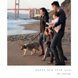 "A Bright Future" - Retired Holiday Cards in Snow by Ashley DeMeyere - Close-Up