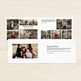 "minimalist" - Retired Holiday Cards in Midnight by Annie Montgomery - Interior Options