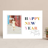 "New Year Colors" - Retired Holiday Cards in Disco by Pixel and Hank - Front