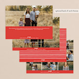 "New Place to call home" - Retired Holiday Cards in Poppy by Nazia Hyder - Back of Card