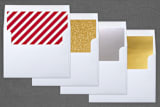 "Simply Overjoyed" - Retired Holiday Cards in Crimson by Kimberly FitzSimons - Envelope Liners