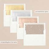 "New Year. New Adventures" - Retired Holiday Cards in Winter by Erin L. Wilson - Envelope Liners