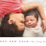 "a happy year" - Retired Holiday Cards in Port by Angela Thompson - Close-Up