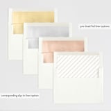 "Classic New Year" - Retired Holiday Cards in Midnight by Anelle Mostert - Envelope Liners