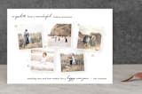 "Snapshots" - Retired Holiday Cards in Oatmeal by Bethan - Front