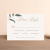 "Love Grows" - RSVP Postcards in Leaf by Leah Bisch - Front