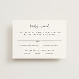 "In this together" - RSVP Postcards in Black Tie by Lea Delaveris - Front