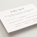 "In this together" - RSVP Postcards in Black Tie by Lea Delaveris - Detail