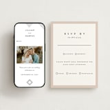 "Picturesque" - RSVP Postcards in Linen by Christie Garcia - FREE Wedding Website