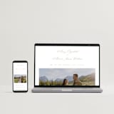 "Avery" - RSVP Postcards in Dusty Pink by Jennifer Postorino - FREE Wedding Website