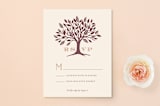 "Enchanted" - RSVP Postcards in Bark by Griffinbell Paper Co. - Front