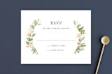 "Longwood Estates" - RSVP Postcards in Peach Sorbet by Jennifer Wick - Front