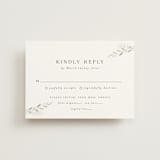 "Sweeping" - RSVP Postcards in Linen by Carolyn Nicks - Front