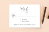 "Estate" - RSVP Postcards in Blush by Kim Dietrich Elam - Front