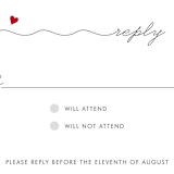 "Love Connection" - RSVP Postcards in Red Hot by Kim Dietrich Elam - Detail