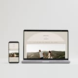 "the arch" - RSVP Postcards in Stone by Elly - FREE Wedding Website