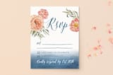 "Garden Rose" - RSVP Postcards in Garden Rose by Wildfield Paper Co - Front
