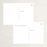 "In Love" - RSVP Postcards in Ink by Carolyn MacLaren - Back of Card