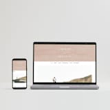 "Getaway" - RSVP Postcards in Snow by Erin L. Wilson - FREE Wedding Website