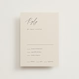 "Corner" - RSVP Postcards in Linen by Kelly Schmidt - Front