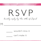 "Skyline - New York" - RSVP Postcards in Magenta by Laura Condouris - Detail