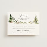 "Great Outdoors" - RSVP Postcards in Forest by Petra Kern - Front