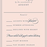 "Chic Gala" - RSVP Postcards in Cotton Candy by Kimberly FitzSimons - Detail