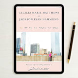 "Chic Gala" - RSVP Postcards in Cotton Candy by Kimberly FitzSimons - FREE Wedding Website