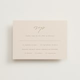 "Everlasting Love" - RSVP Postcards in Linen by Brandy Folse - Front
