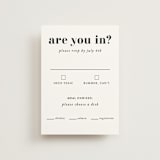 "Key Ingredients" - RSVP Postcards in Cotton by Christie Garcia - Front