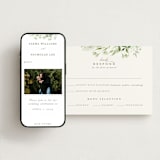 "Verdure" - RSVP Postcards in Garden by Leah Bisch - FREE Wedding Website