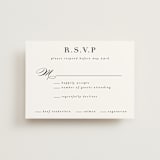 "Charming" - RSVP Postcards in Pearl by AK Graphics - Front