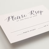 "Garden Lights" - RSVP Postcards in Plum by Hooray Creative - Detail